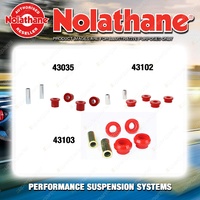 Nolathane Shock absorber bush kit for FORD LTD BA BF 8CYL 7/2003-12/2007