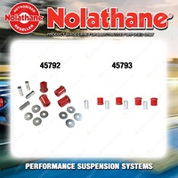 Nolathane Control arm bush kit for FORD RANGER PX 4/5CYL 4WD 11/2011-ON