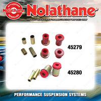 Nolathane Control arm bush kit for FORD SPECTRON SPECTRON 4CYL 2WD 1/1984-1996