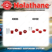 Nolathane Shock absorber bush kit for FORD TERRITORY SX SY INCL TURBO 6CYL AWD