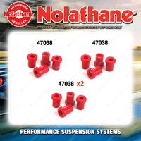 Nolathane Spring eye & shackle bush kit for FORD TRANSIT VAN 80F 102F 6CYL