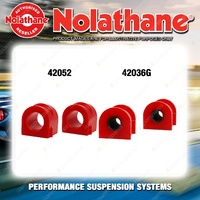 Nolathane Sway bar mount bush kit for HOLDEN CAPRICE WK 6/8CYL 5/2003-7/2004