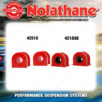 Nolathane Sway bar mount bush kit for HOLDEN CAPRICE WN 6/8CYL 6/2013-ON