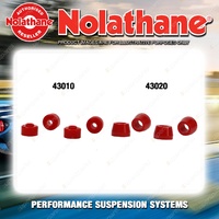 Nolathane Shock absorber bush kit for HOLDEN F SERIES FJ 6CYL 10/1953-1/1957