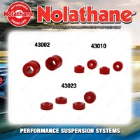 Nolathane Shock absorber bush kit for HOLDEN GEMINI TX TC TD TE TF TG 4CYL