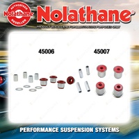 Nolathane Control arm bush kit for HOLDEN H SERIES HQ HJ HX HZ WB 8CYL 1971-1985