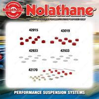 Nolathane Sway bar link bush washers kit for HOLDEN MONARO HQ HJ HX HZ 8CYL