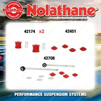 Nolathane Sway bar link & bush kit for HOLDEN MONARO V2 6/8CYL 12/2001-8/2004