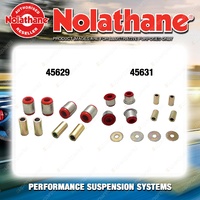 Nolathane Control arm bush kit for HOLDEN RODEO RA 4/6CYL 2WD 3/2003-10/2008