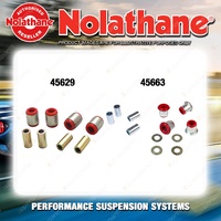 Nolathane Control arm bush kit for HOLDEN RODEO RA 4/6CYL 4WD 3/2003-10/2008