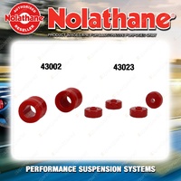 Nolathane Shock absorber bush kit for HOLDEN TORANA LH LX UC 8CYL 1974-1979