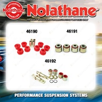 Nolathane Control arm bush kit for HONDA CIVIC EC ED EE 4CYL 1/1988-10/1991