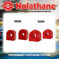 Nolathane Sway bar mount bush kit for HSV COMMODORE GROUP A VL 8CYL 1988-1989