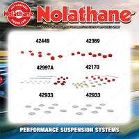 Nolathane Sway bar link bush washers kit for HSV COMMODORE GROUP A VN 8CYL