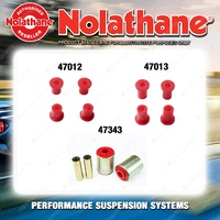 Nolathane Spring eye & shackle bush kit for HYUNDAI H100 3RD GEN 4TH GEN 4CYL