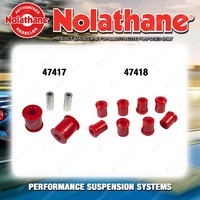 Nolathane Spring eye & shackle bush kit for HYUNDAI ILOAD TQ 4CYL 2007-ON