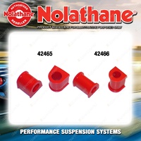 Nolathane Sway bar mount bush kit for HYUNDAI SONATA EF 4/6CYL 8/1998-9/2001