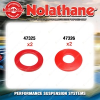 Nolathane Spring pad bush kit for JEEP CHEROKEE WJ WG 6/8CYL 1999-2006