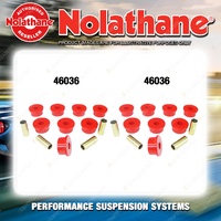 Nolathane Trailing arm bush kit for MAZDA 1300 FA2 4CYL 7/1970-1977