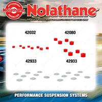 Nolathane Sway bar link bush washers kit for MAZDA 929 HB SEDAN AND HARDTOP 6CYL