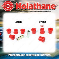 Nolathane Spring eye & shackle bush kit for MG MIDGET MK1 MK2 L SERIES 4CYL