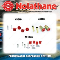 Nolathane Control arm bush kit for MITSUBISHI CHALLENGER PA 6CYL 4WD 1996-2007