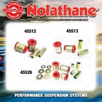 Nolathane Control arm bush kit for MITSUBISHI L400 WA Leaf Spring Rear 4CYL 4WD