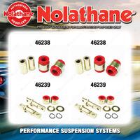 Nolathane Control arm bush kit for MITSUBISHI LANCER CC EXCL GSRIRS sedan coupe