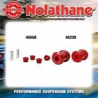 Nolathane Control arm lower inner bush kit for MITSUBISHI MAGNA TN TP Beam Rear