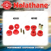 Nolathane Shock absorber bush kit for MITSUBISHI PAJERO NM NP 6CYL 2000-2006