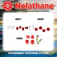 Nolathane Control arm bush kit for MITSUBISHI TRITON ME MF MG MH MJ 6CYL 4WD