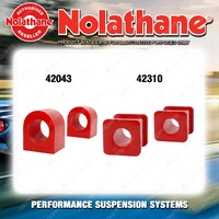 Nolathane Sway bar mount bush kit for NISSAN 280ZX S130 6CYL 3/1979-5/1984