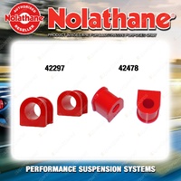 Nolathane Sway bar mount bush kit for NISSAN 300ZX Z32 6CYL 7/1989-3/1997