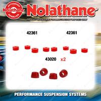 Nolathane Shock absorber bush kit for NISSAN CABSTAR F23 4CYL 1/1992-1993