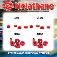 Nolathane Shock absorber bush kit for NISSAN CABSTAR H40 4CYL 1981-1994