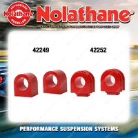 Nolathane Sway bar mount bush kit for NISSAN EXA KN13 4CYL 2/1987-10/1991