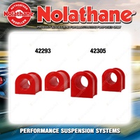 Nolathane Sway bar mount bush kit for NISSAN MISTRAL R20 4CYL 3/1997-6/2000