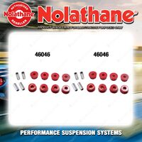 Nolathane Trailing arm bush kit for NISSAN MISTRAL R20 4CYL 3/1997-6/2000