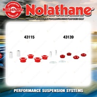 Nolathane Shock absorber bush kit for NISSAN NAVARA NP300 D23 6CYL 2WD 2015-ON