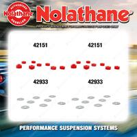 Nolathane Sway bar link bush & washers kit for NISSAN PRIMERA P11 4CYL 1996-2002