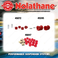 Nolathane Control arm bush kit for NISSAN PULSAR N13 4CYL 6/1987-9/1991