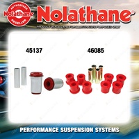 Nolathane Control arm bush kit for NISSAN SKYLINE R30 4CYL 10/1981-6/1986