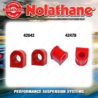 Nolathane Sway bar mount bush kit for NISSAN SKYLINE R33 GTR GTS-4 6CYL AWD