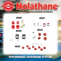 Nolathane Control arm bush kit for SUBARU FORESTER SH INCL TURBO 4CYL 2008-2013