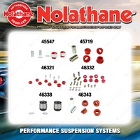 Nolathane Control arm bush kit for SUBARU IMPREZA WRX STI GV SEDAN GR HATCH 4CYL