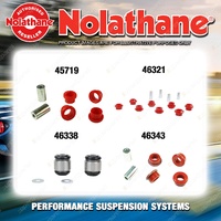 Nolathane Control arm bush kit for SUBARU IMPREZA WRX VA SEDAN 4CYL 4/2014-ON