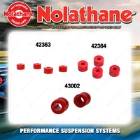 Nolathane Sway bar link bush kit for SUZUKI JIMNY 1000 4CYL 6/1981-7/1988