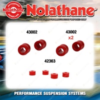 Nolathane Shock absorber bush kit for SUZUKI SIERRA SJ410 F10A 4CYL 1981-1988