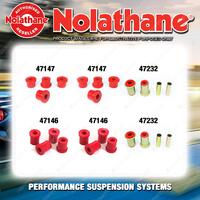 Nolathane Spring eye & shackle bush kit for TOYOTA BLIZZARD LD10 4CYL 1982-1983