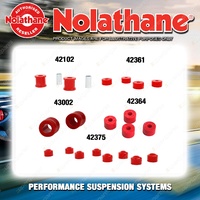 Nolathane Shock absorber bush kit for TOYOTA COROLLA AE85 86 SPRINTER 4CYL